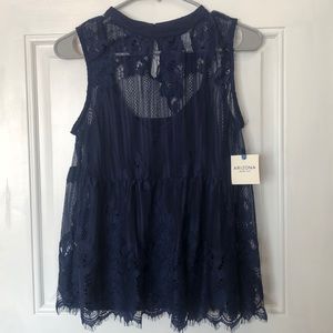 Lacy Blue Arizona Jean Co Tank Top